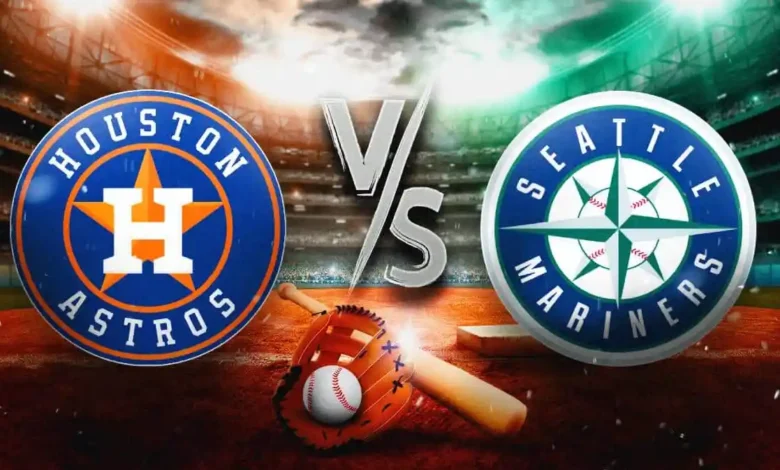 houston astros vs seattle mariners match player stats