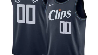 custom clippers jersey